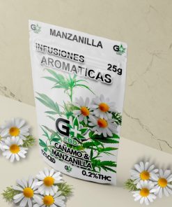 INFUSIONES DE CBD AROMATICAS A MANZANILLA 25g
