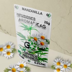 INFUSIONES DE CBD AROMATICAS A MANZANILLA 25g