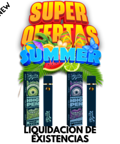 Pack 2 Vaper por 59,99€ HHC 98% Amnesia | Zkittlez |1200 Caladas de Potencia y Sabor Único