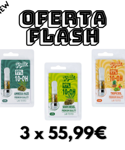 10-OH-HHC Pack 3x55,99€ Desechables 97% 1ml (500 caladas)