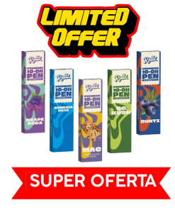 PACK 5 OH-10-HHC 97% AMNESIA HAZE | RUNTZ | OG KUSH | COOKIES | GRAPE SODA- Potencia y Hasta 1200 Caladas