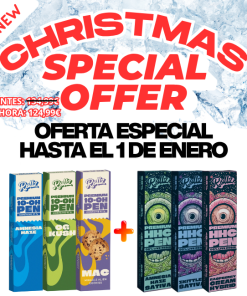 Pack 6 Vapers  10-OH-HHC/HHC  2ml de 6 Sabores Exclusivos