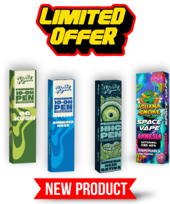 Pack 4 Vaper 2ml 10-OH AMNESIA HAZE/OG KUSH/AMNESIA HHC/IGUANA AMNESIA (STV)