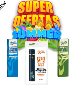 Pack 3 Vaper 2ml 10-OH-HHC 97% OG KUSH/AMNESIA HAZE Y HC HIGH MANGO 99%