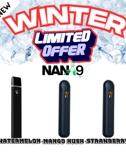 Nano9 Molécula 1ml 98% Sabores Exclusivos  Mango Kush, Sandía, Fresa Haze
