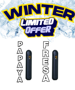 PACK HC-9 Molécula 1ml 99%  2 Sabores Exclusivos  PAPAYA Kush, FRESA