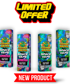 Iguana STV- Sativanol 2ml Amnesia/Gorilla Glue